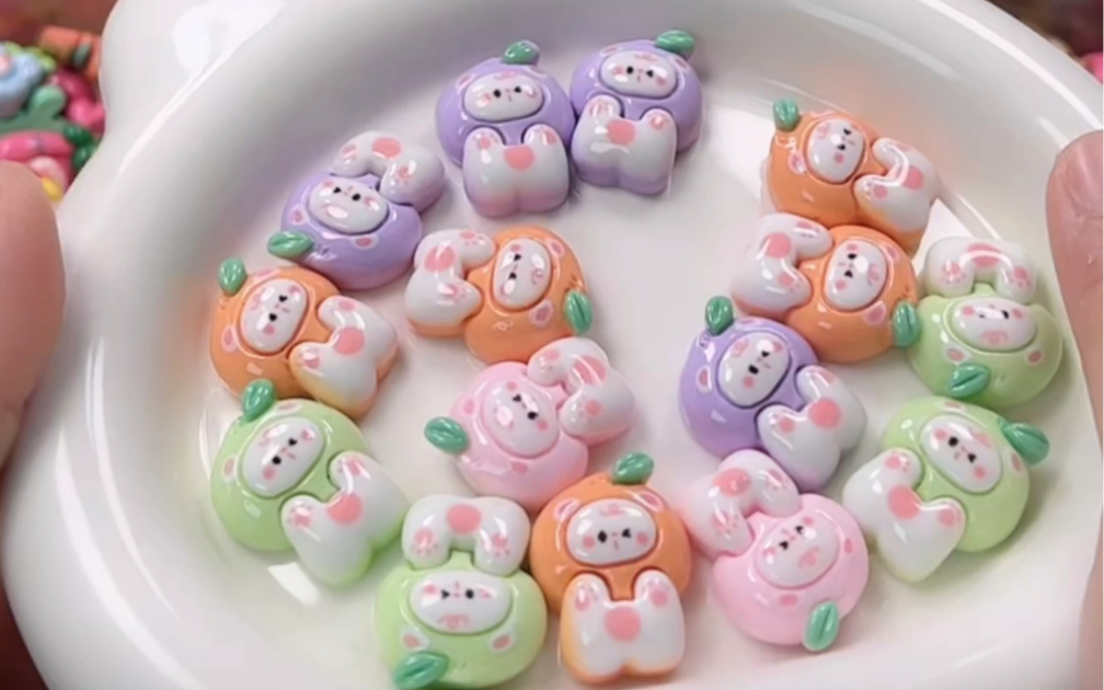 亮面颜草团子配件