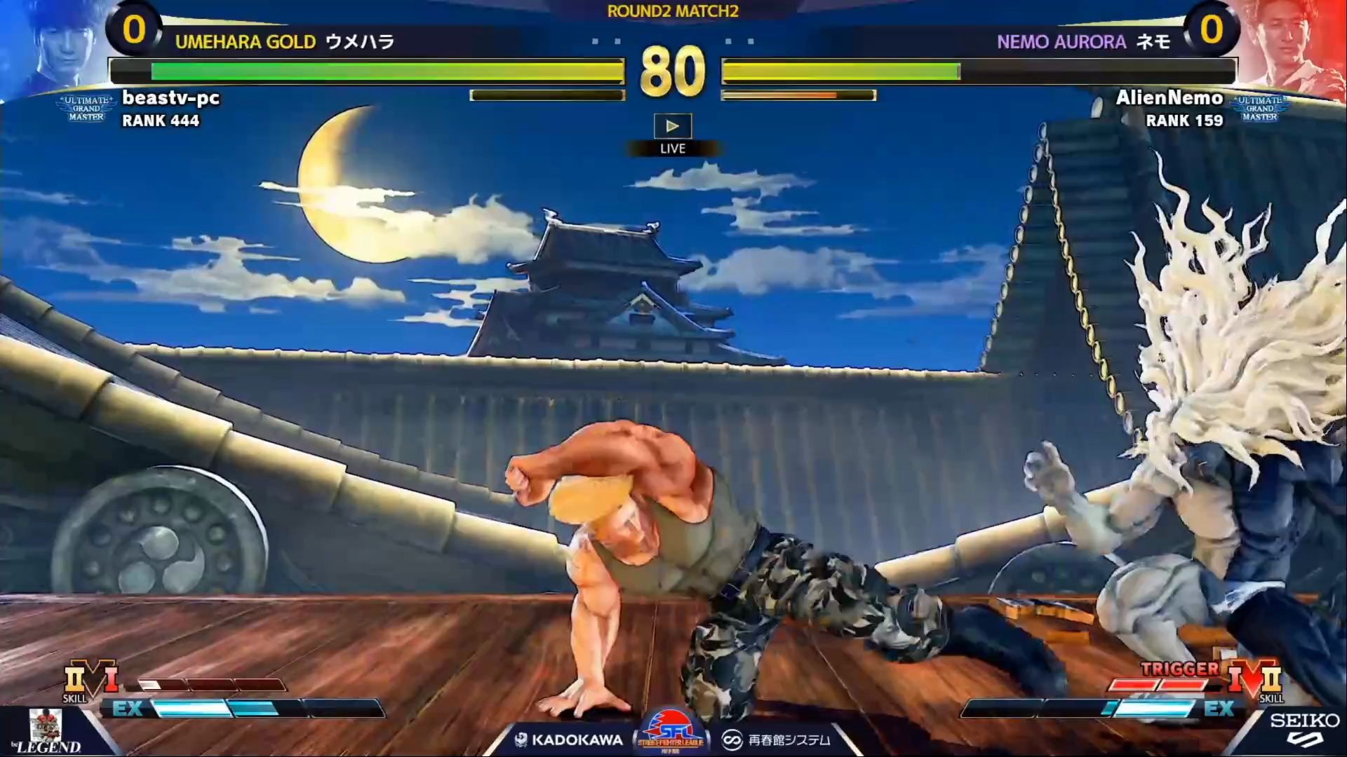 街霸5日本街霸5职业联赛对局精选