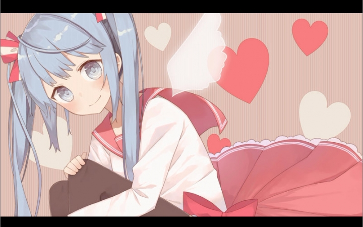 [图]【初音ミク】Give you my heart!【宙海】