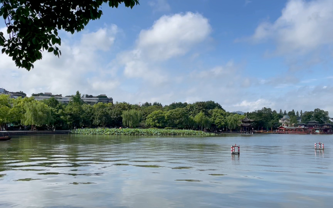 夏季里最美的杭州西湖