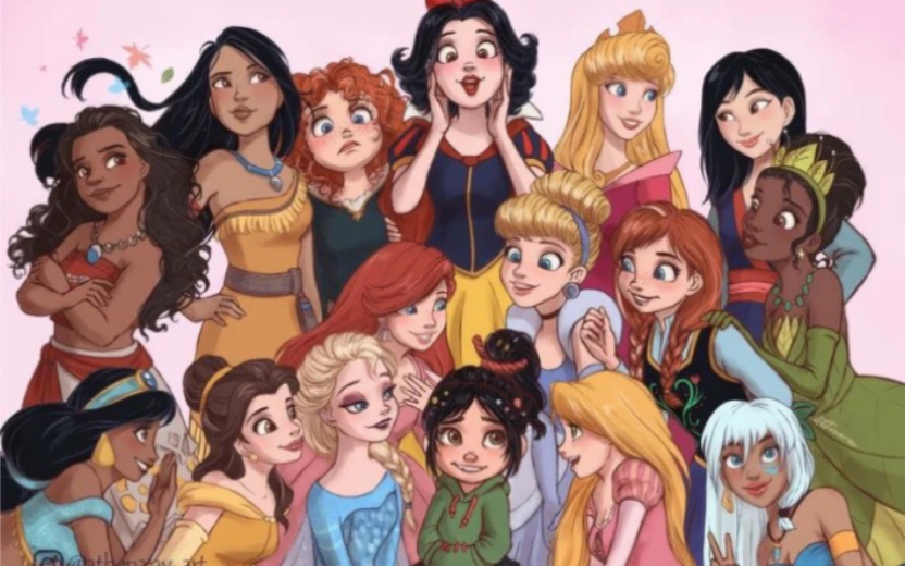 真· 迪士尼公主换装游戏|izone新曲幻想童话一键换装舞台混剪(secret