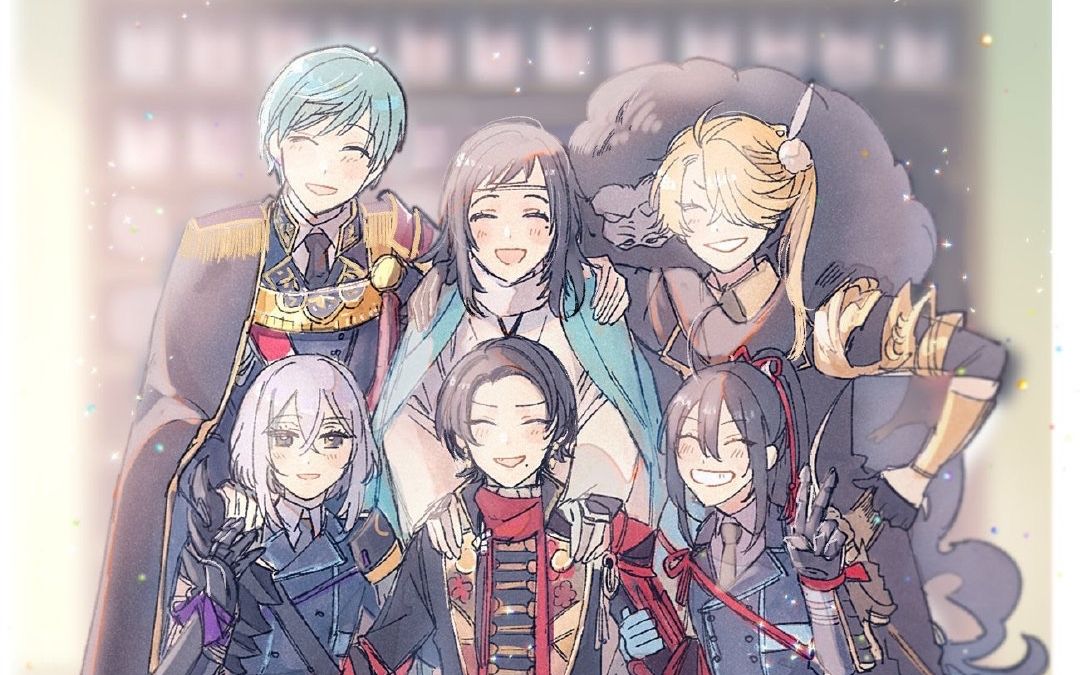 【刀剑乱舞】祝本丸成立5周年快乐!感谢一路上有你们(比心)