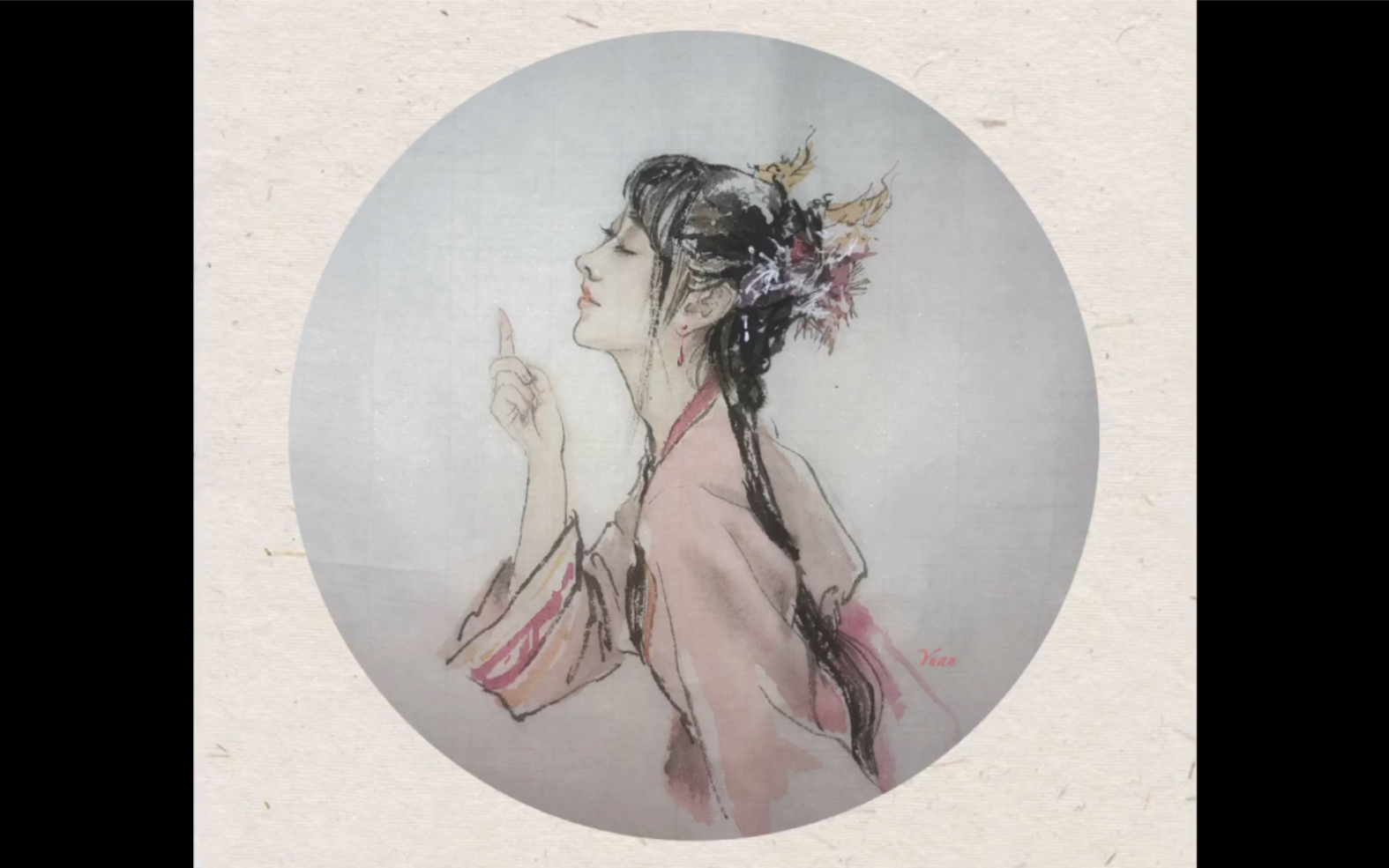 【写意国画】古风美人图系列