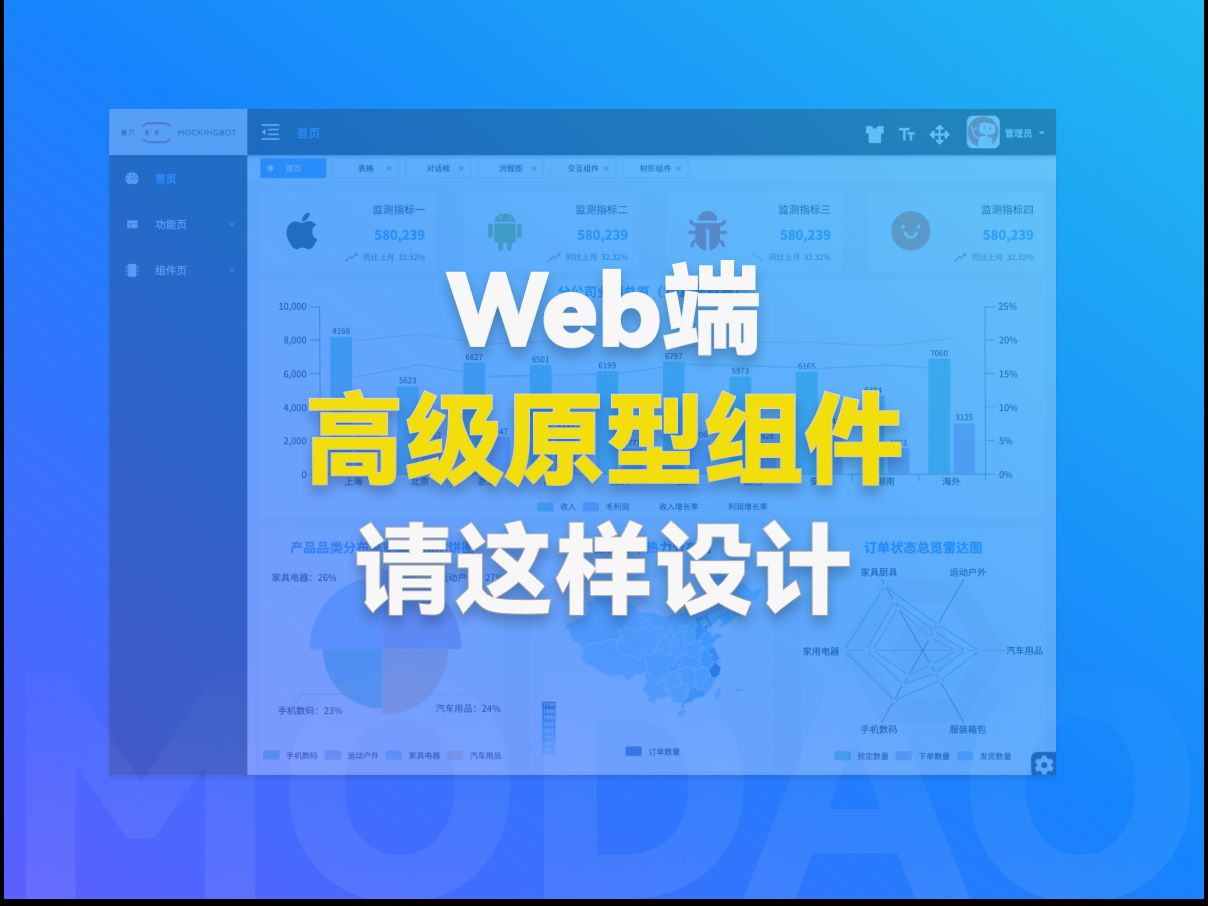 Web端原型组件,这样设计更高级哔哩哔哩bilibili