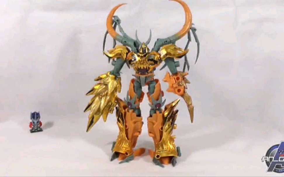 安俊219变形金刚领袖之证蛇年铂金套装版宇宙大帝转载