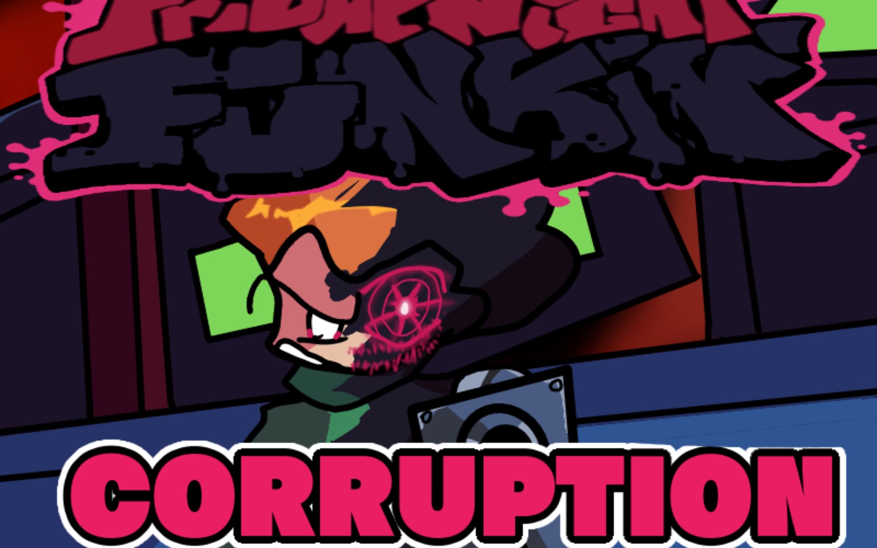 (fnf完整填词)腐败:黯然失色mod pico vs bfcorruption day1【月蚀