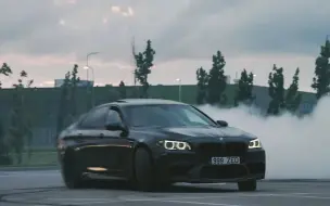 Download Video: 【4K】BMW F10 M5 烧胎漂移