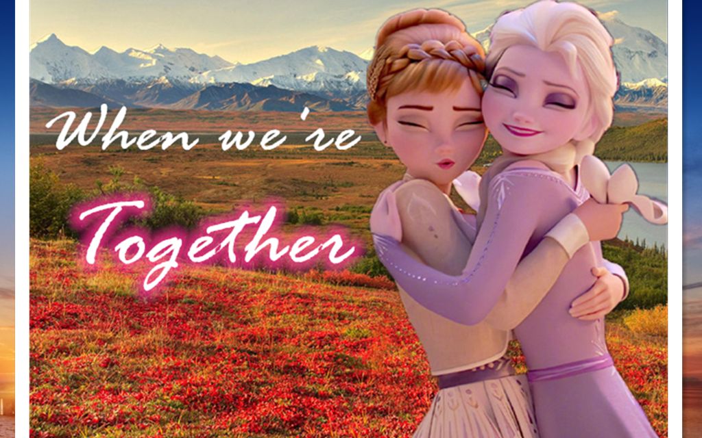 [图]【FrozenII 番外翻唱】when we're together（一人二役）