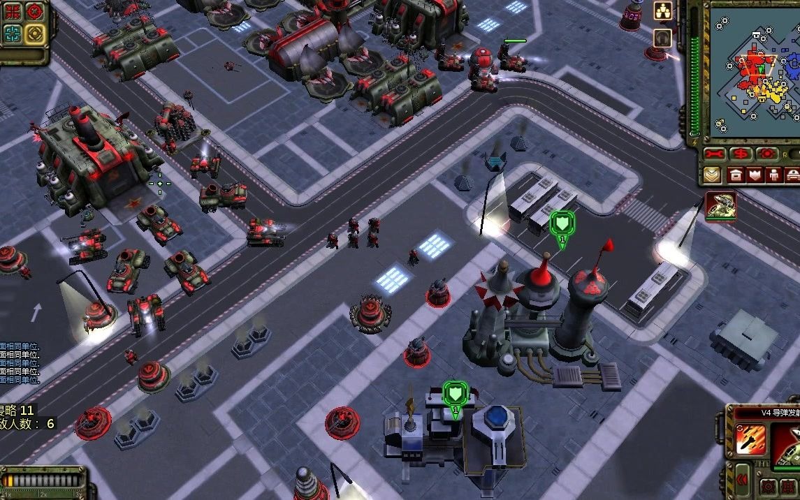 红色警戒3防守地图苏盟守卫要塞