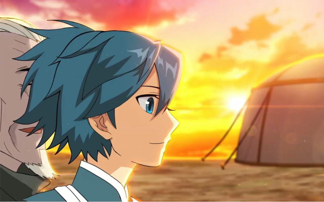 萧炎经过空间虫洞受伤被天北韩家所救,帮助韩家击退六阶魔兽夏莽