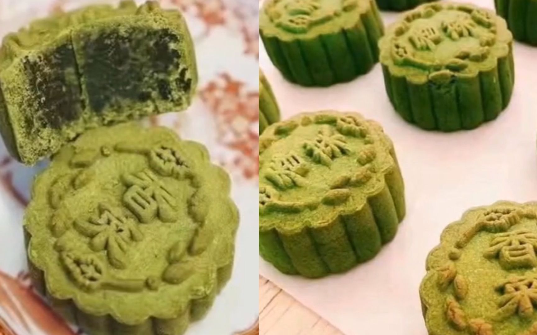 某地最新推出香菜味月饼,不爱吃香菜的脸都绿了,网友评论纷纷_哔哩