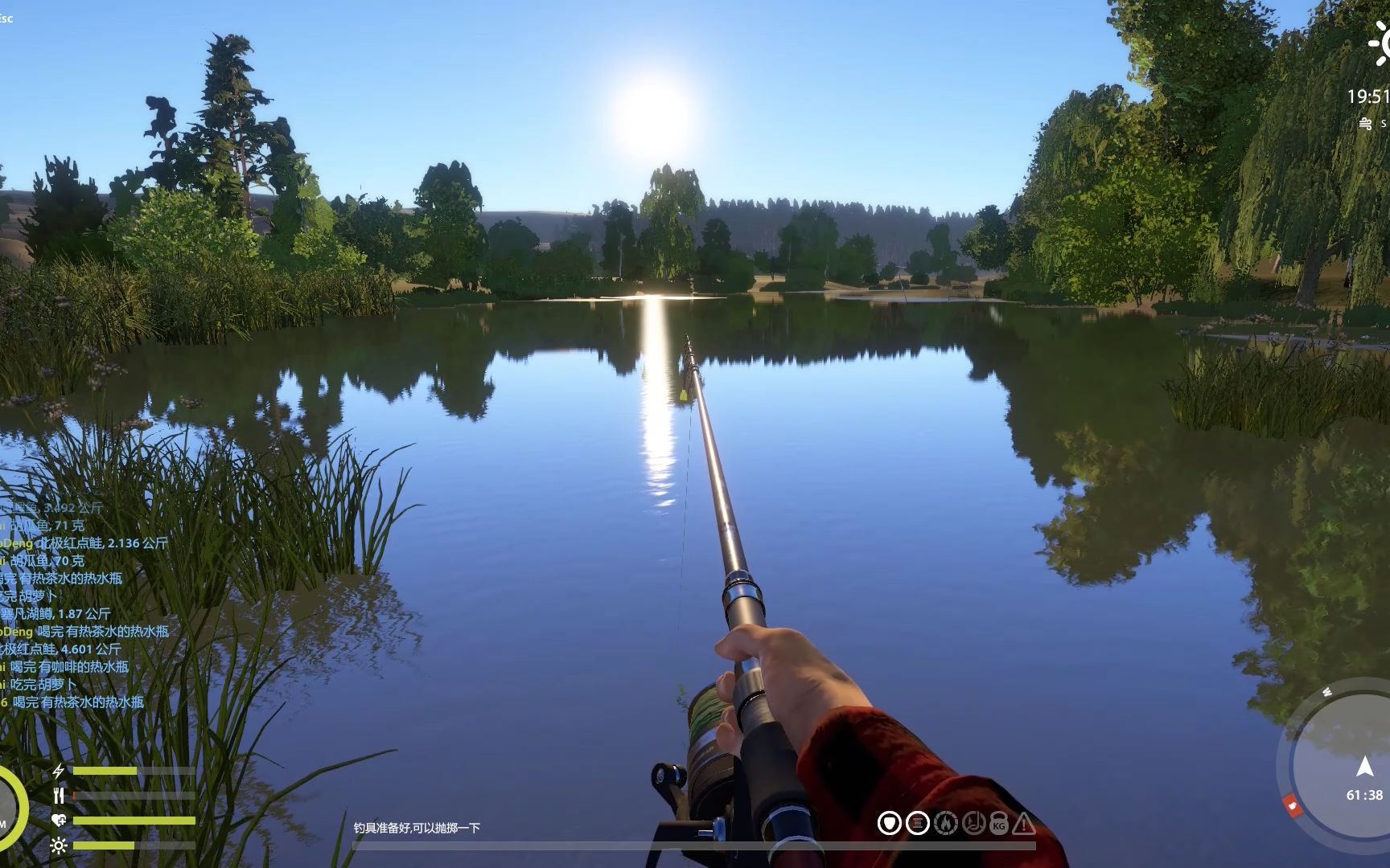 俄罗斯钓鱼4测竿正确使用方法测出最准确的数据