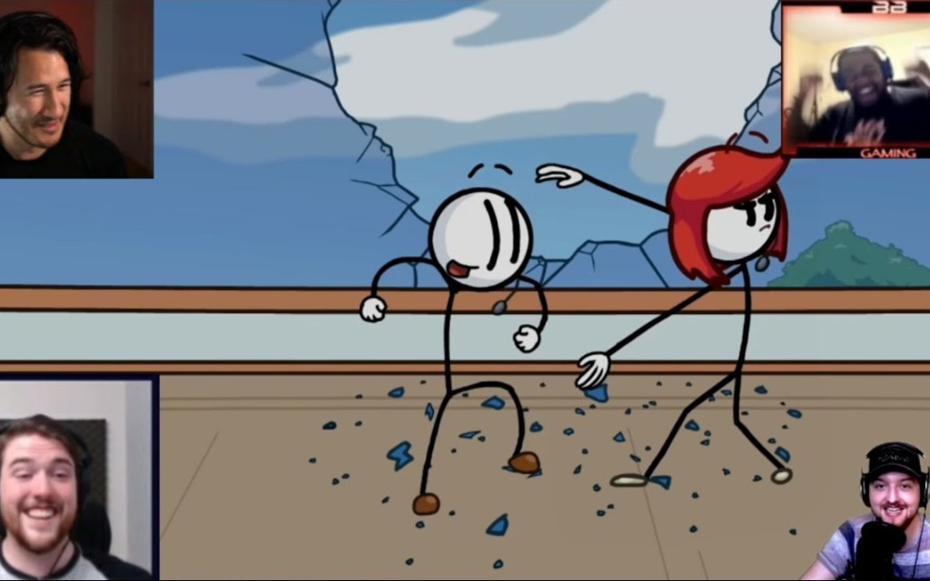 youtube主播们对"diversion"的反应|henry stickmin系列