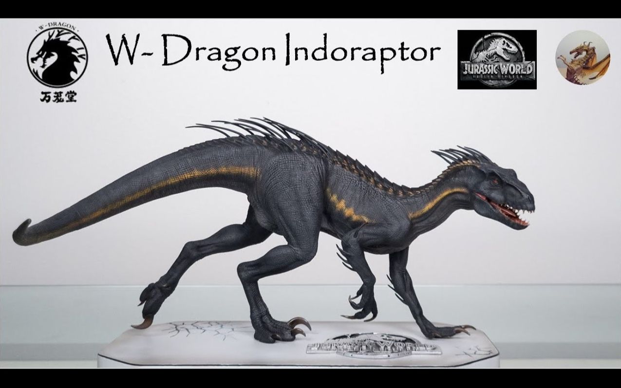 (搬运) 玩具简评 - 万茏堂 w dragon 1:15 暴虐迅猛龙 (侏罗纪世界2)
