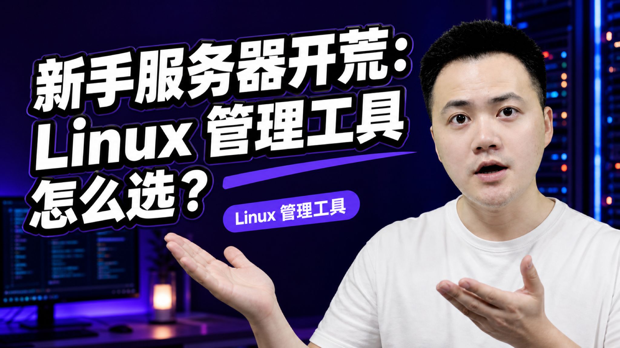 新手服务器开荒:Linux 管理工具怎么选?