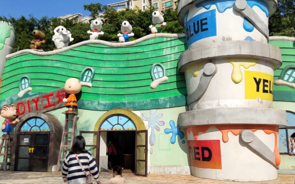 年初二,顺德史努比公园游