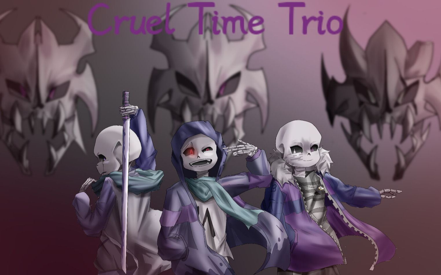 【新年特辑/国人au三审】Cruel Time Trio 三重残酷时光哔哩哔哩bilibili