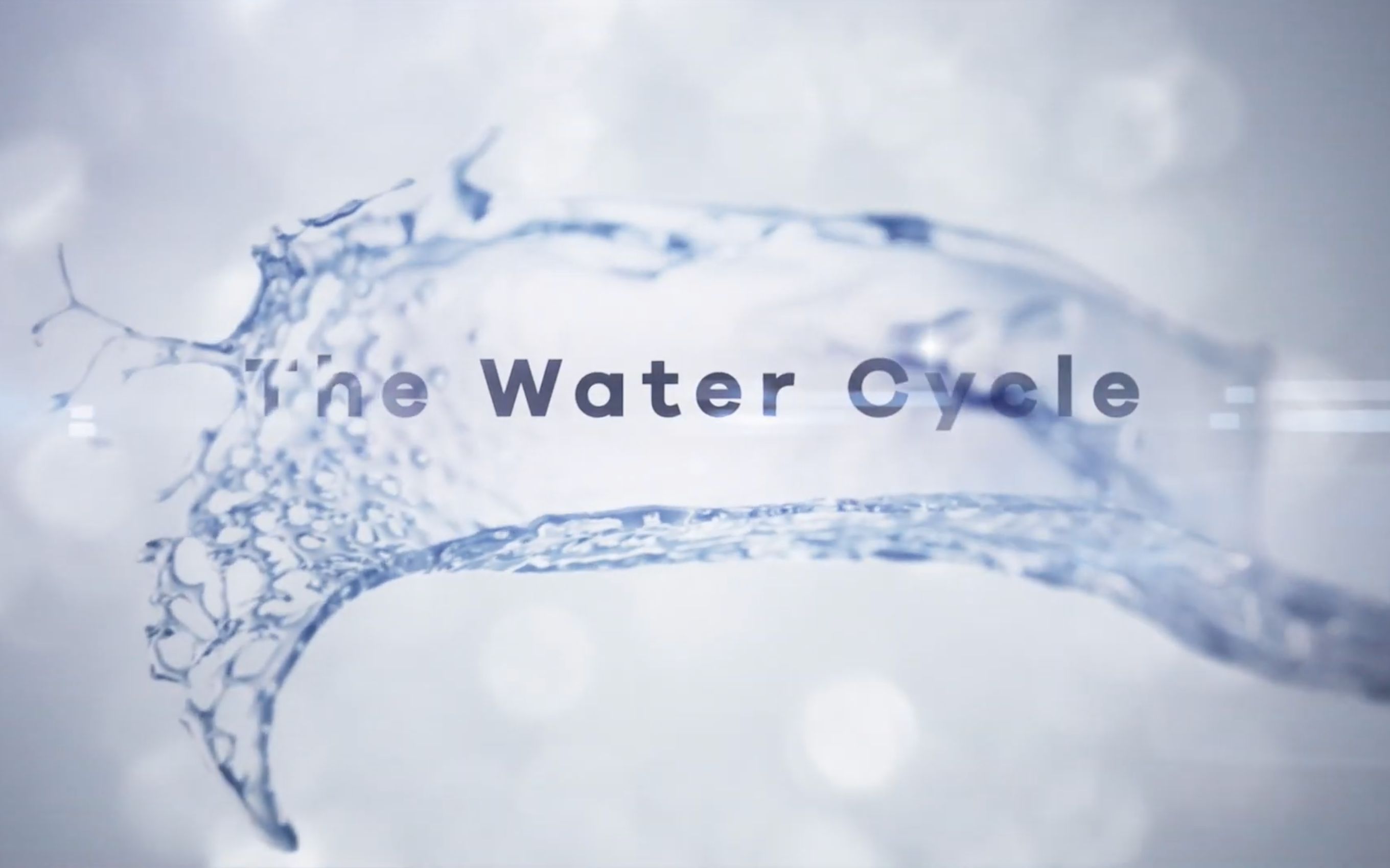 [图]【英文儿童科普】水循环The Water Cycle for Kids-Learn all about the water cycle