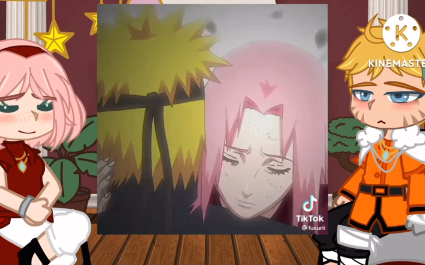 [图]～· Naruto y Sakura Reaccionan a NaruSaku✨（鸣樱向）～