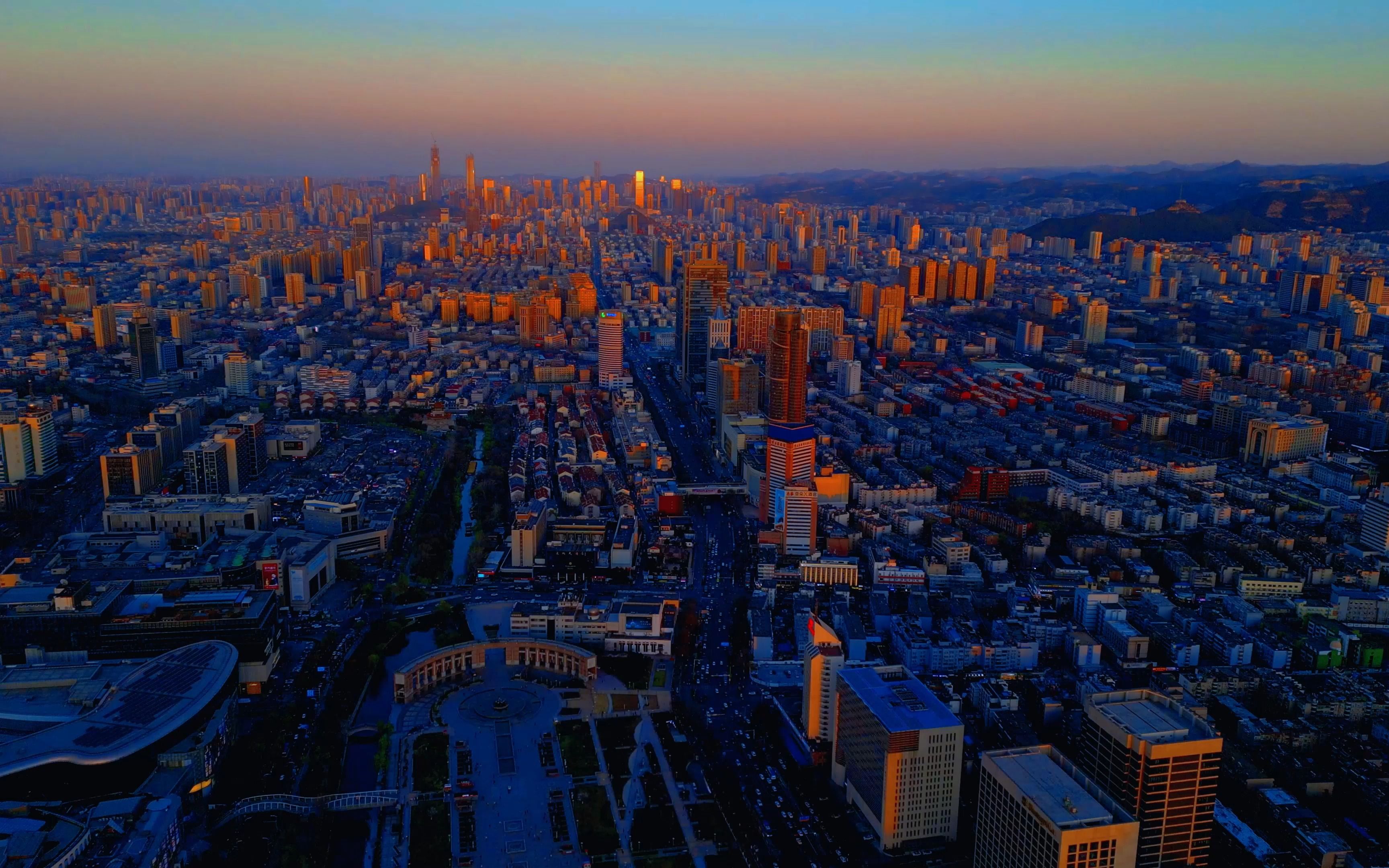 济南的"城,泉,山,湖,河"之一:济南的"城"