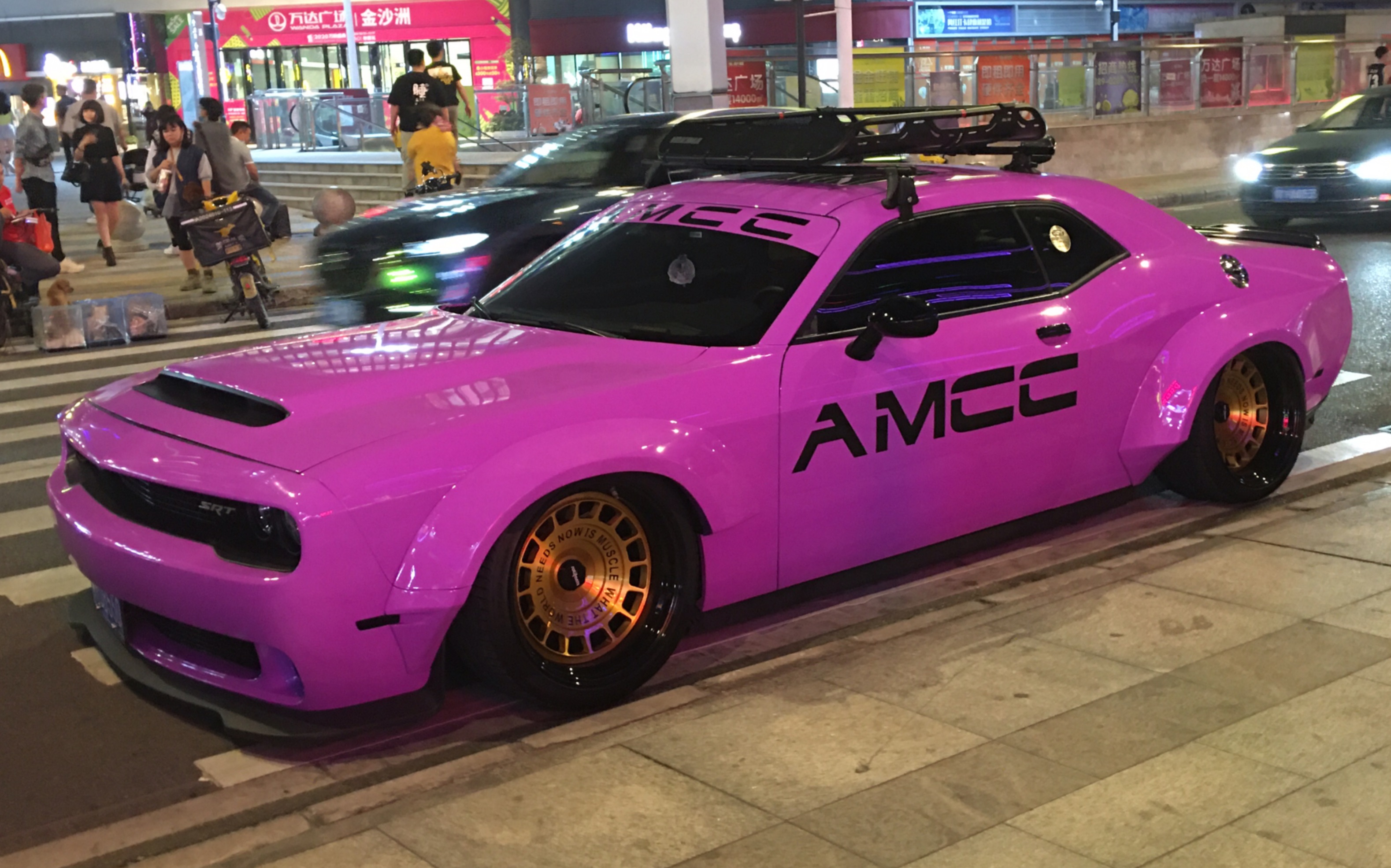 路遇amcc?道奇挑战者srt