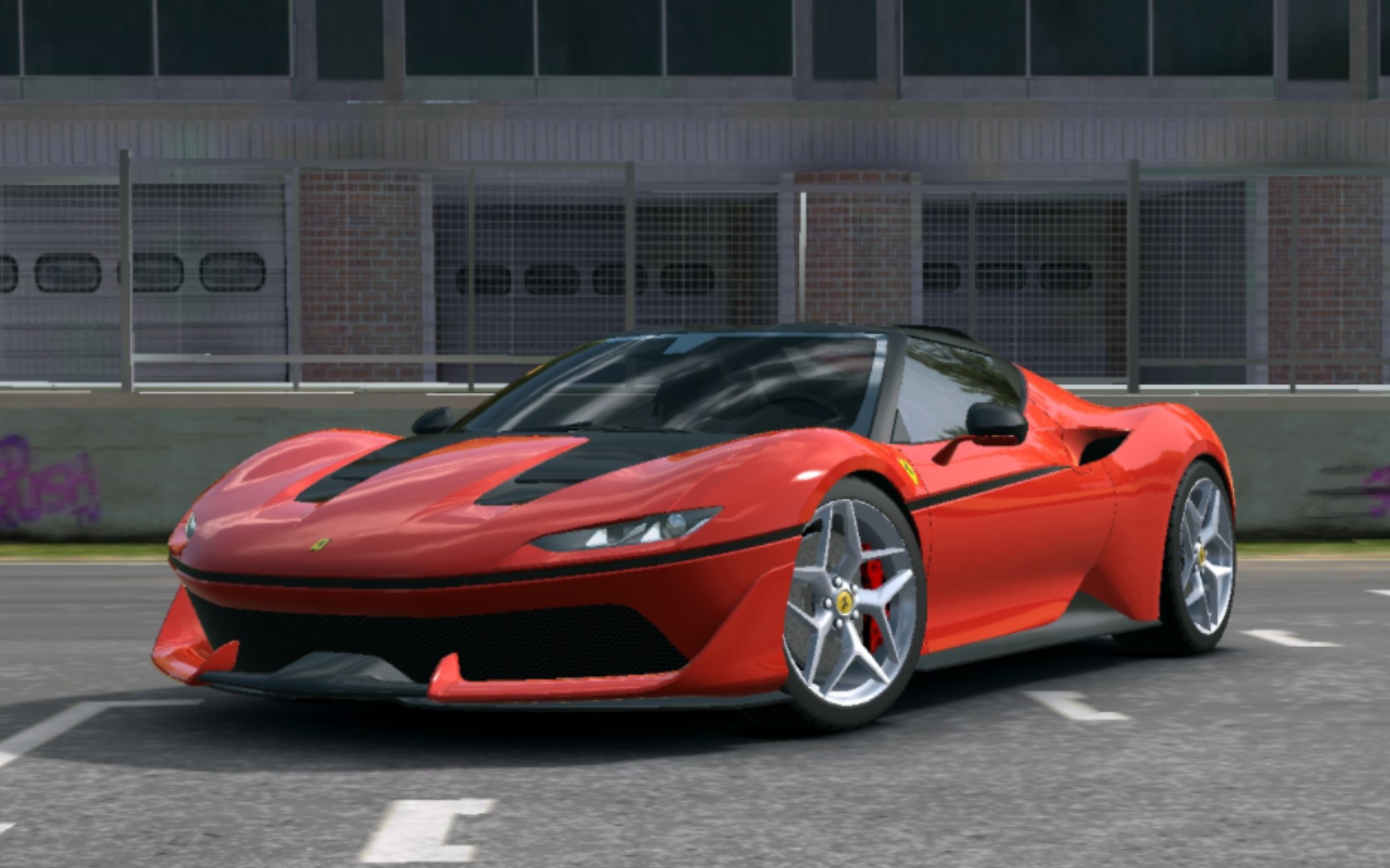 (真实赛车3)致敬之作的试炼-法拉利 j50跑『拉古纳塞卡赛道』【赛道