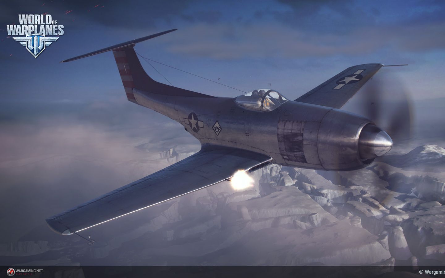 战机世界21美服娱乐美系8级金币轻战柯蒂斯xf15c涂装展示