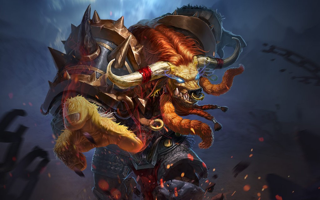 【传说对决体验服】牛魔王:移动堡垒_哔哩哔哩_bilibili