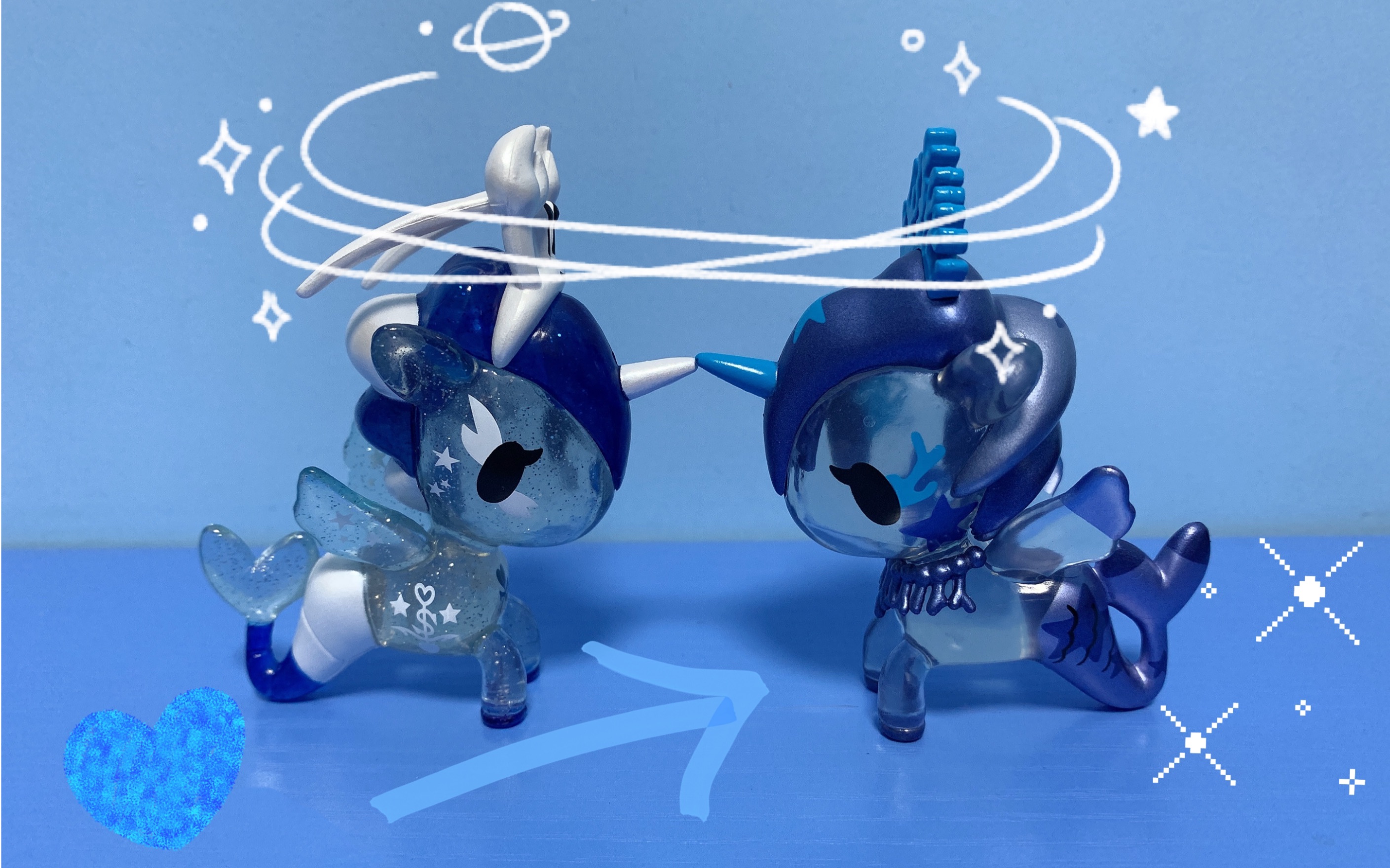 盲盒开箱—美人鱼小独角兽