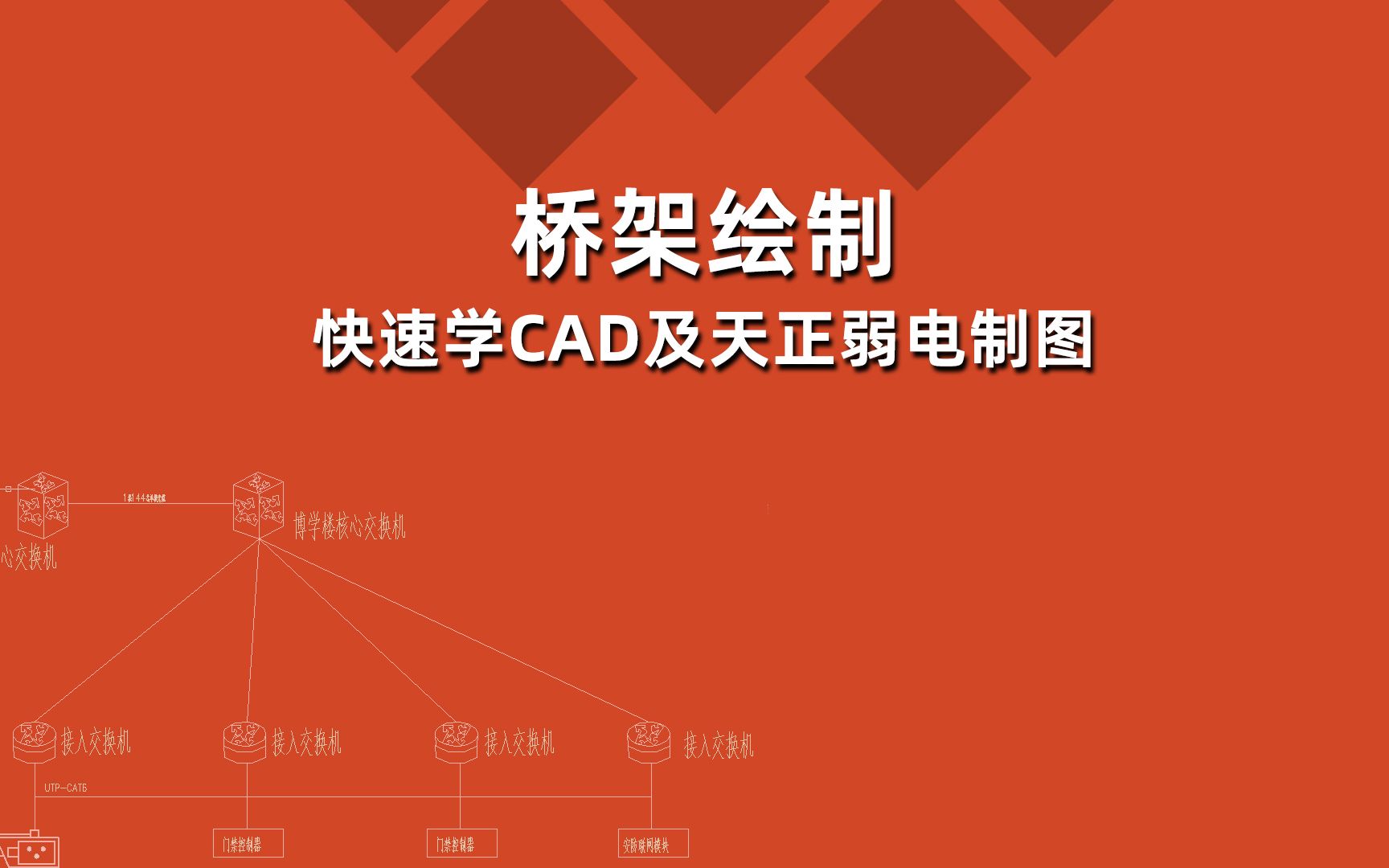 快速学cad天正电气弱电智能化里桥架绘制哔哩哔哩bilibili