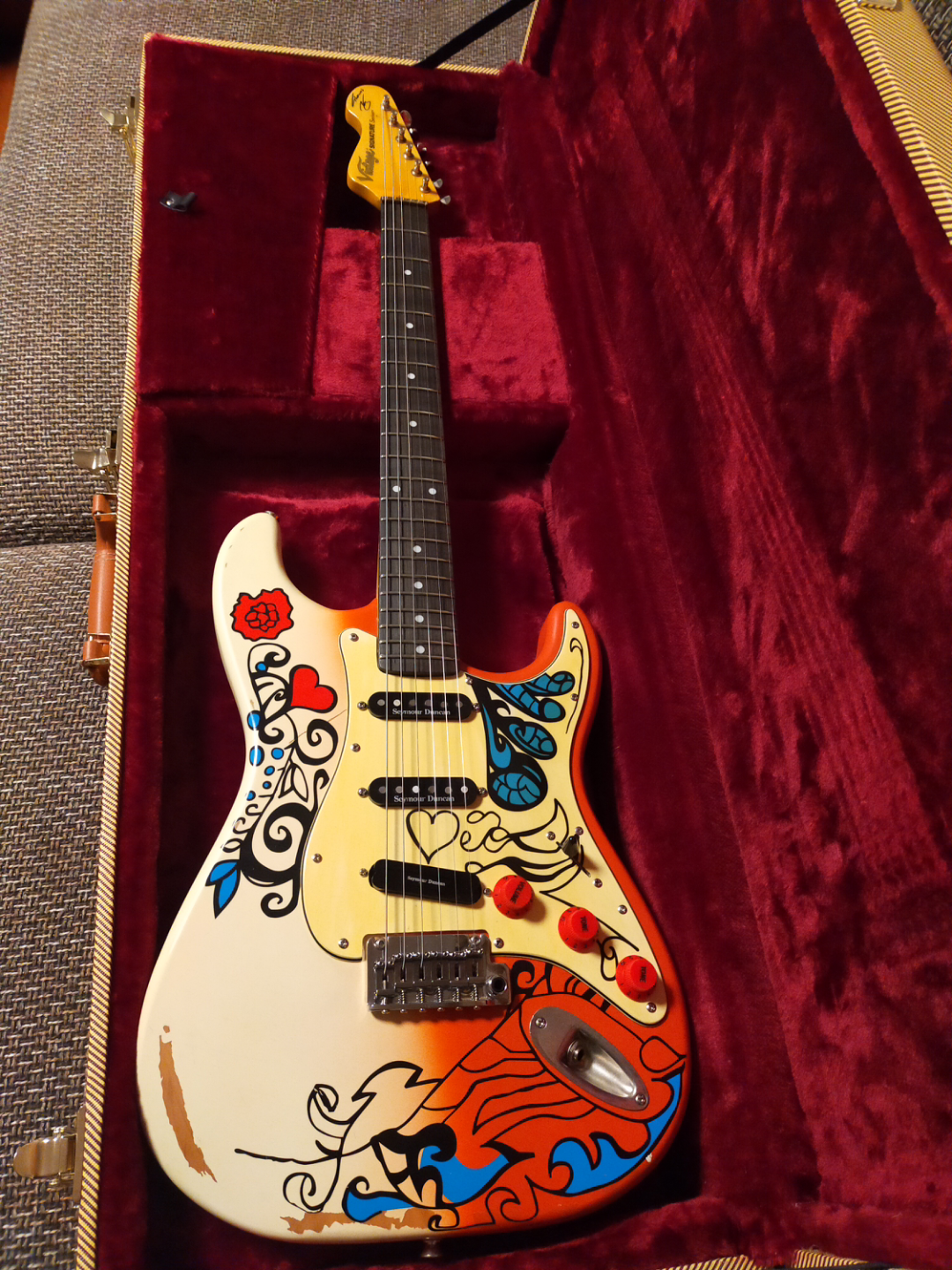 【电吉他】究极发烧改装"花童"