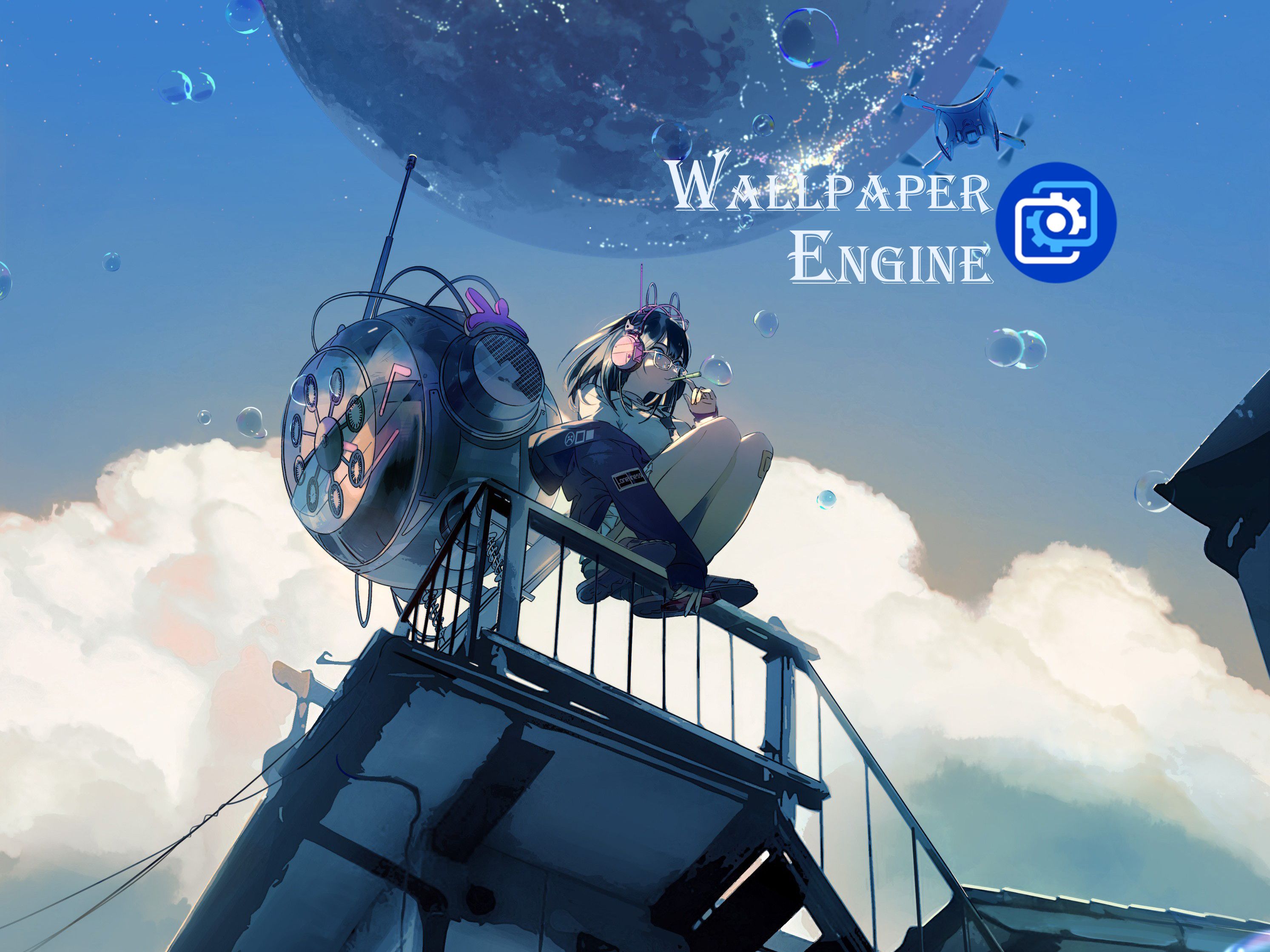 『Wallpaper Engine』值得收藏的二次元壁纸05!唯美系!哔哩哔哩bilibili