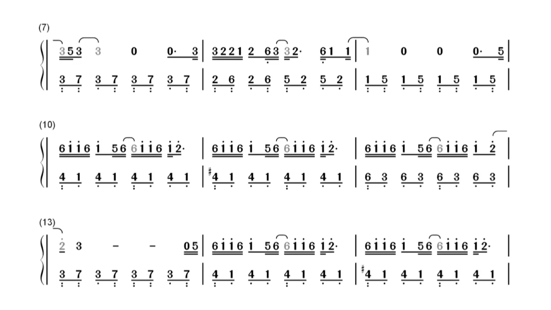 李荣浩模特钢琴谱原创钢琴简谱书