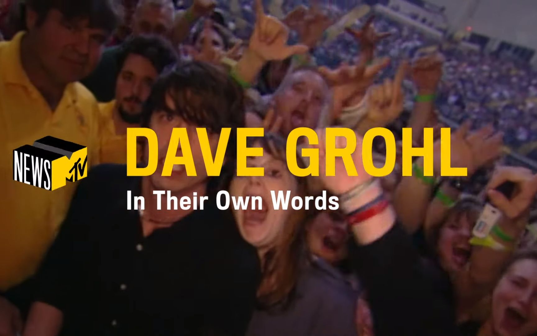 [图]Dave Grohl: In His Own Words | MTV News