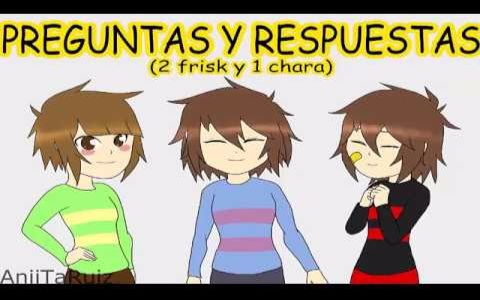 [图]【Undertale】Ask UT Frisk&UF Frisk&US Chara(西配中字)Part1