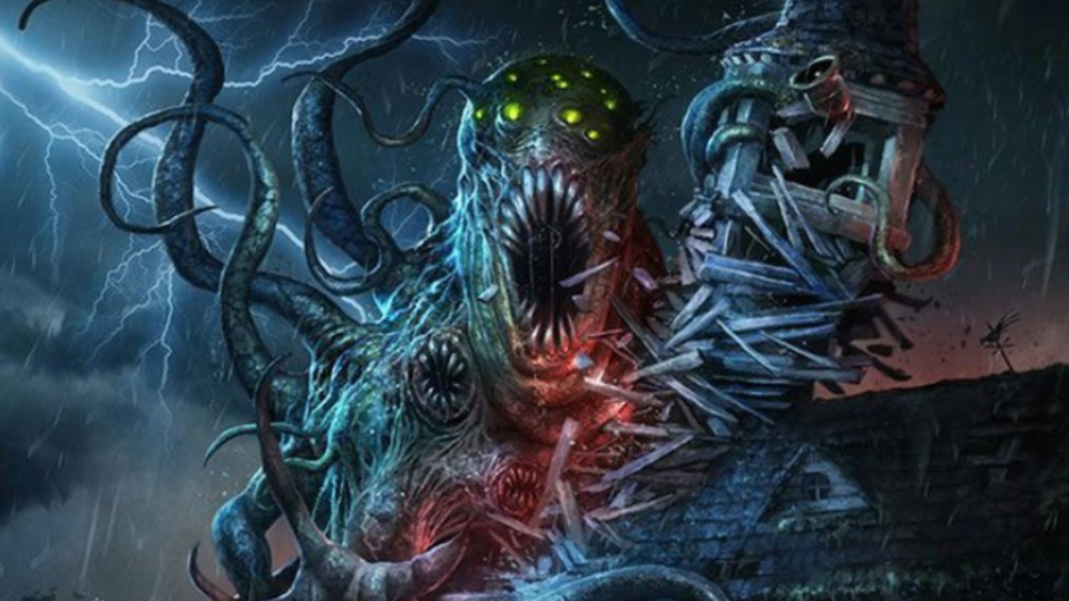 这到底是什么鬼东西,快跑!