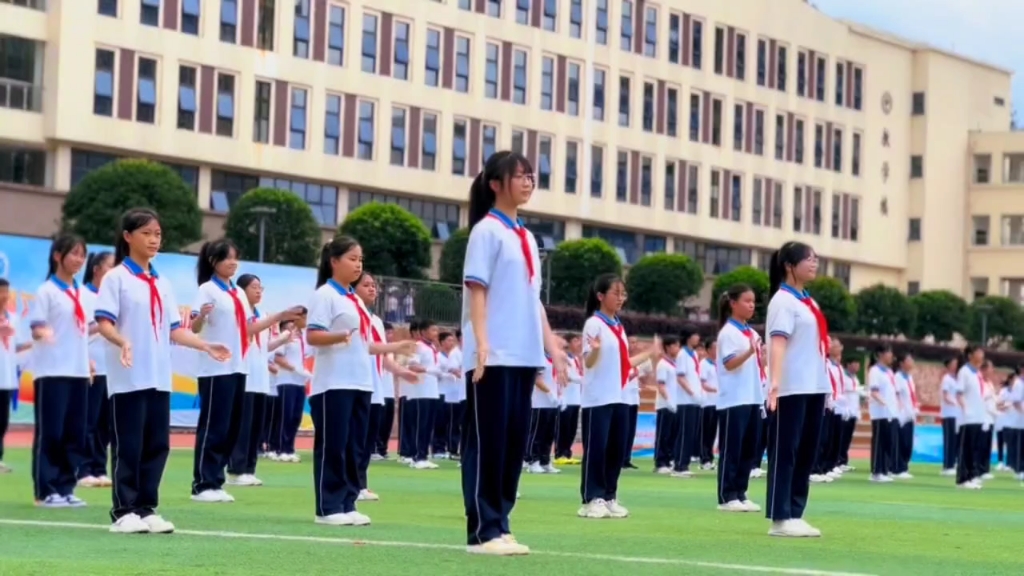 2024都匀三中"阳光大课间,快乐动起来 "