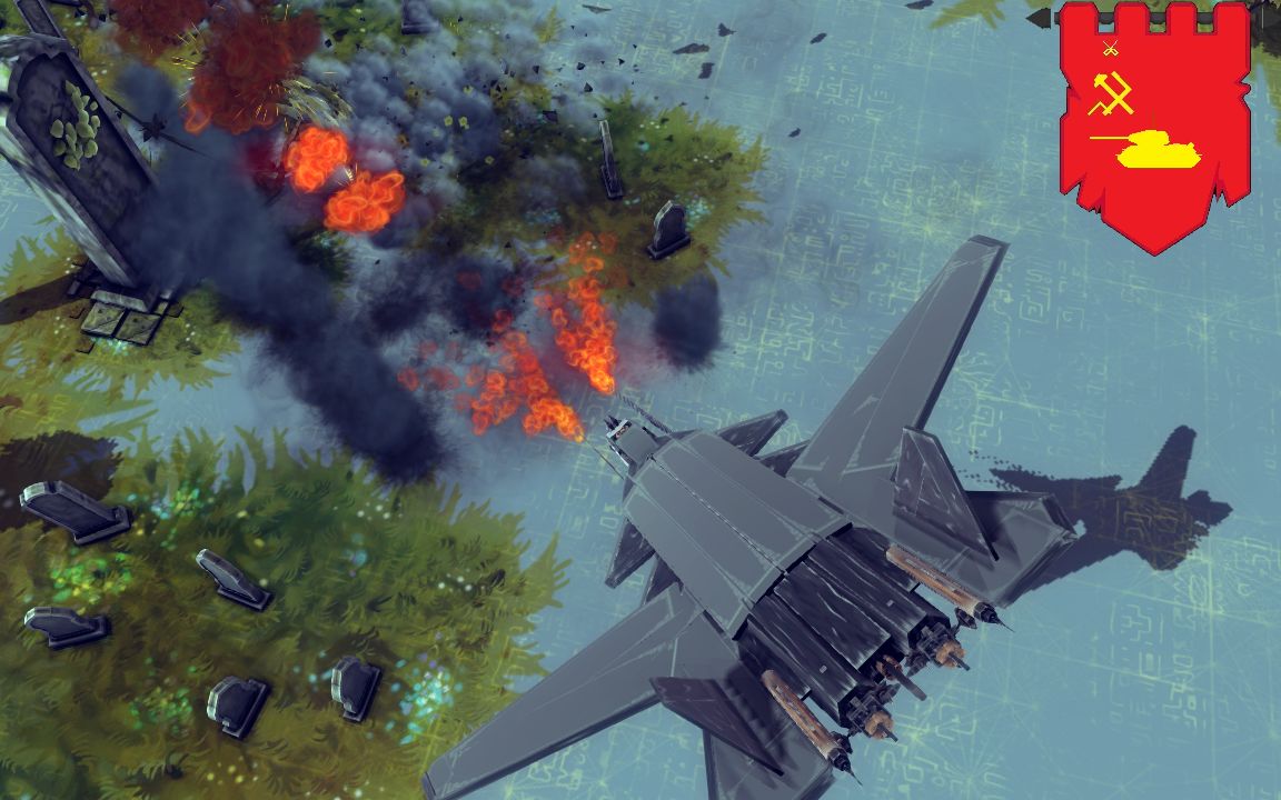 besiege围攻联机13桃厂苏47的空战视频