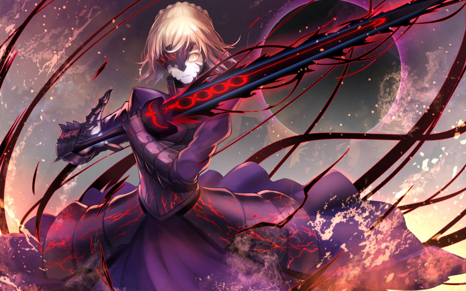 【373836373730 3032 】fate hf 黑saber:"你们两个