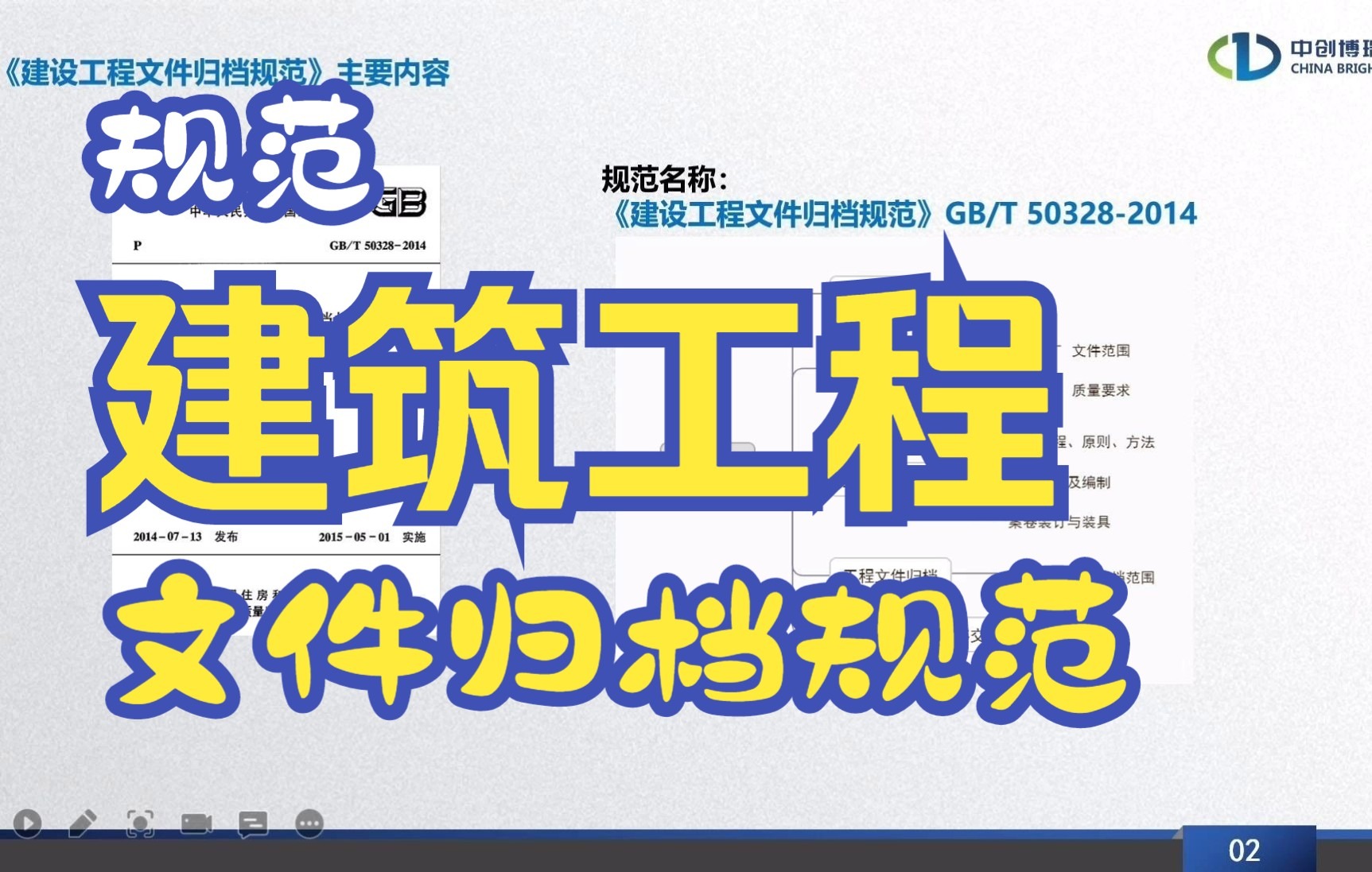 [图]【资料员专题培训】第六节：《建筑工程文件归档》的规范学习