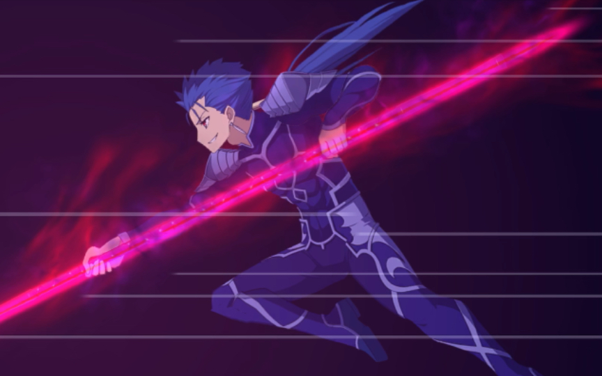 「fgo日服」库丘林(lancer)1t 90  奏章副本《追求女神像》