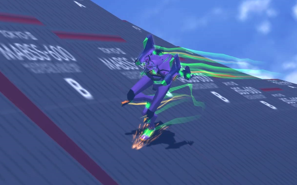 psp新世纪福音战士第三次冲击第18关初号机冲刺_哔哩哔哩 (゜-゜)つロ