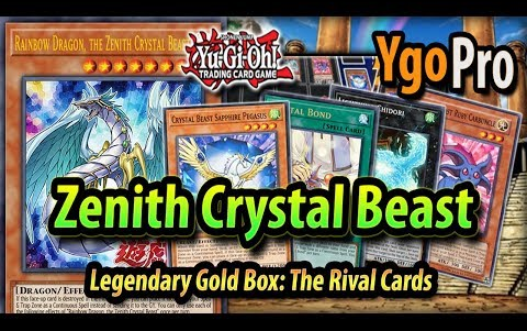 ygopro究极宝玉兽新彩虹龙legendarygoldbox