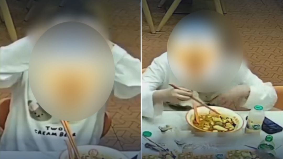 女子在杨国福麻辣烫称吃出头发，线上申请退款被拒，店员：查监控发现系自导自演，两次拒绝其退款申诉