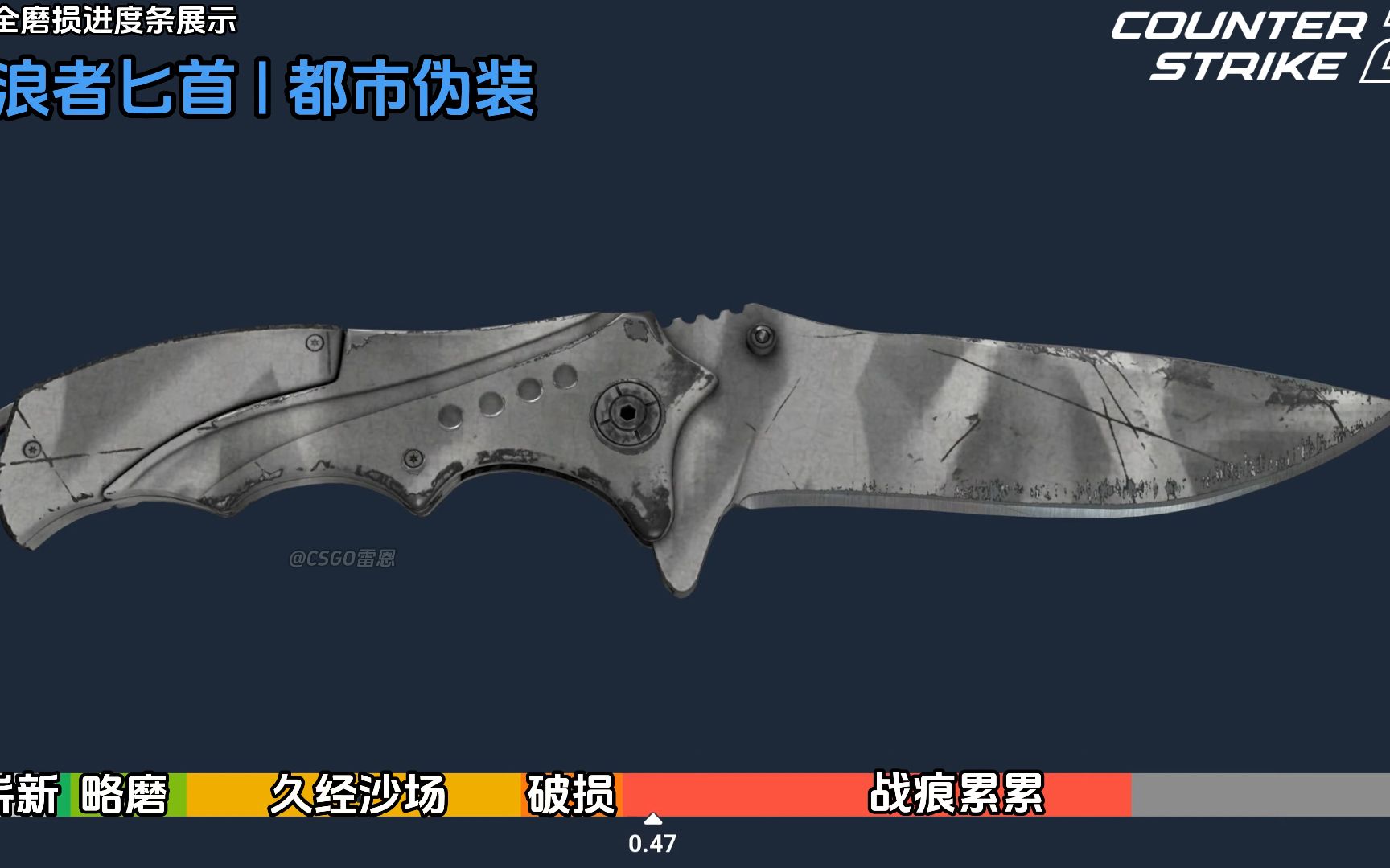 csgo流浪者匕首图片