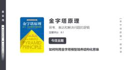 [图]07 如何利用金字塔模型培养结构化思维