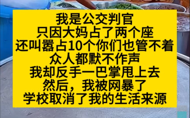 我是公交判官,我被网暴了,小说推荐哔哩哔哩bilibili