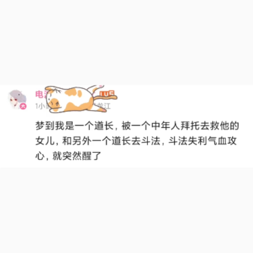 梦到我是一个道长哔哩哔哩bilibili