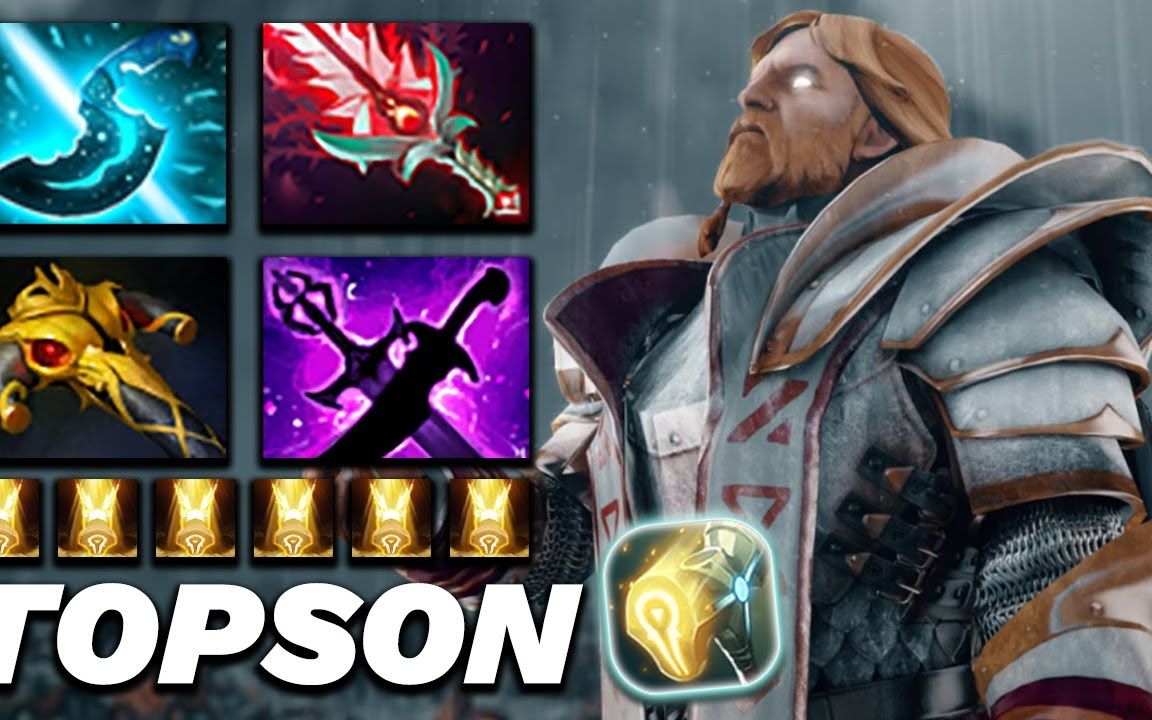 31 dota2】topson全能骑士教学!carry核心全能!