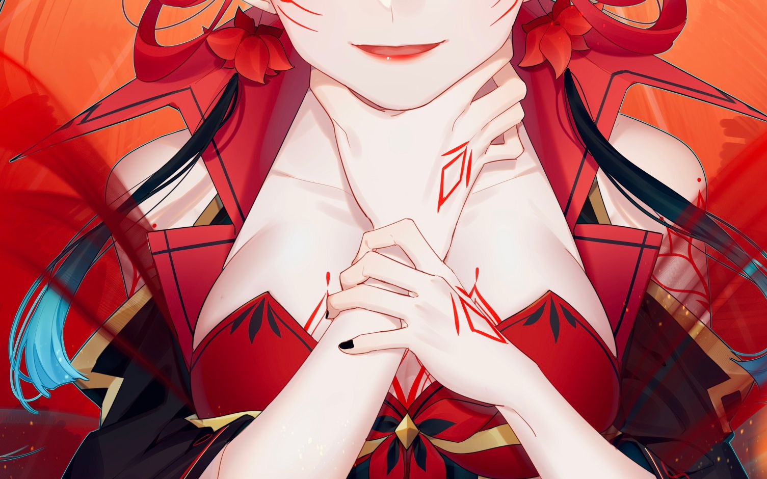 【月罪】红莲业火/sai2绘画